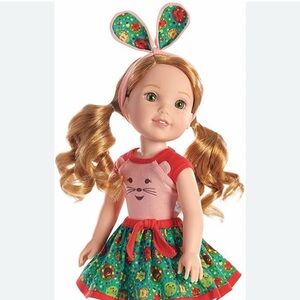 American Girl Willa 14.5” Welli Wishers Doll with Original Outfit